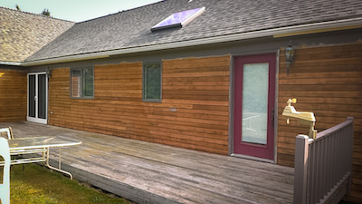 Clean house after dustless blasting