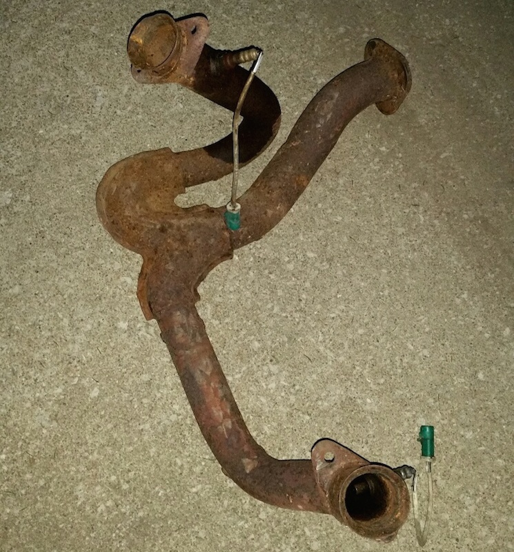 Rusted Exhaust Pipe